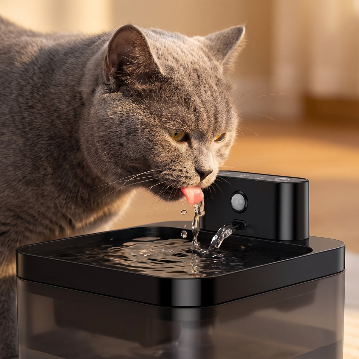 Fontaine à eau sans fil pour chat Chatonome