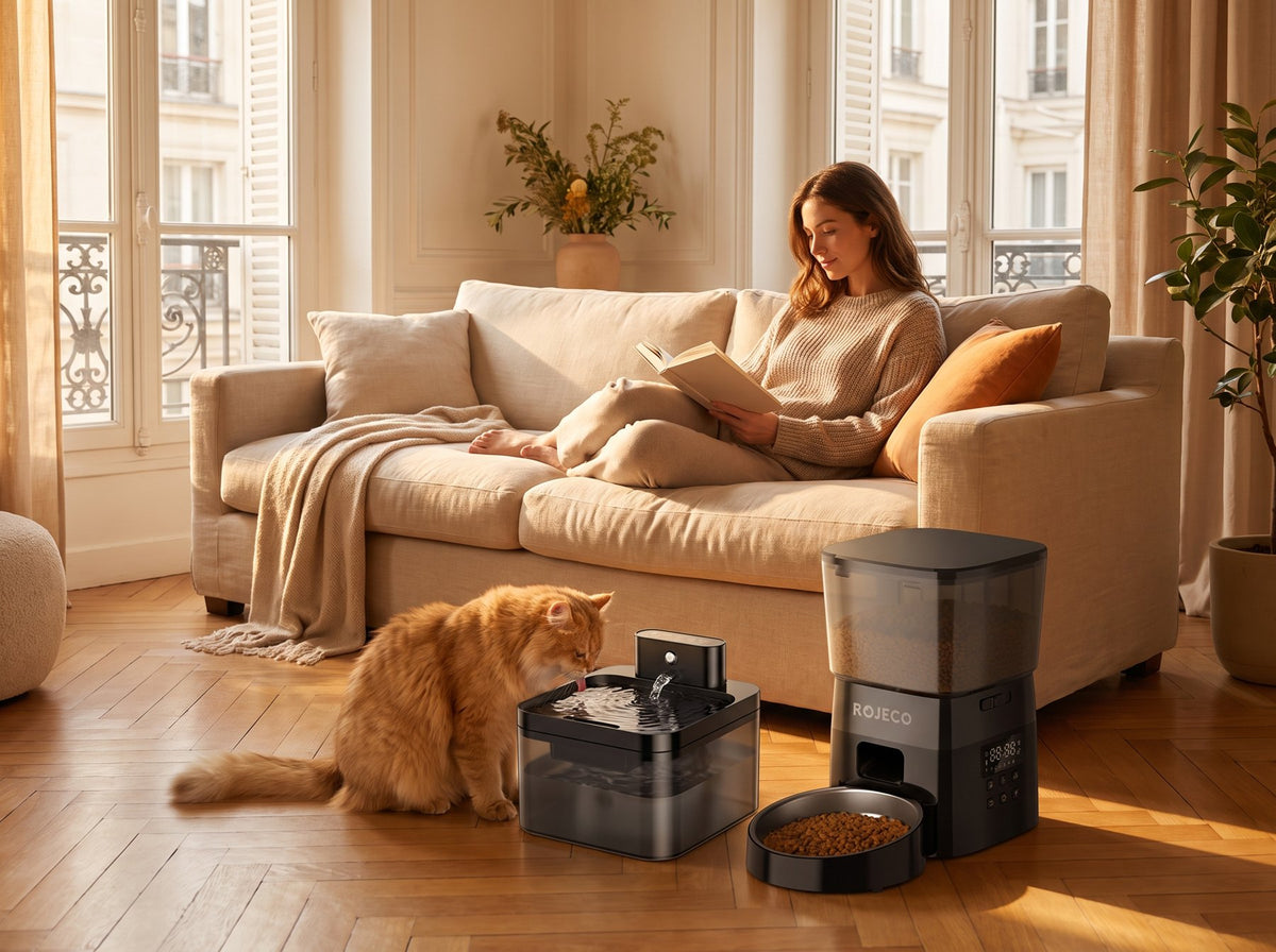 Distributeur de croquettes automatique Chatonome