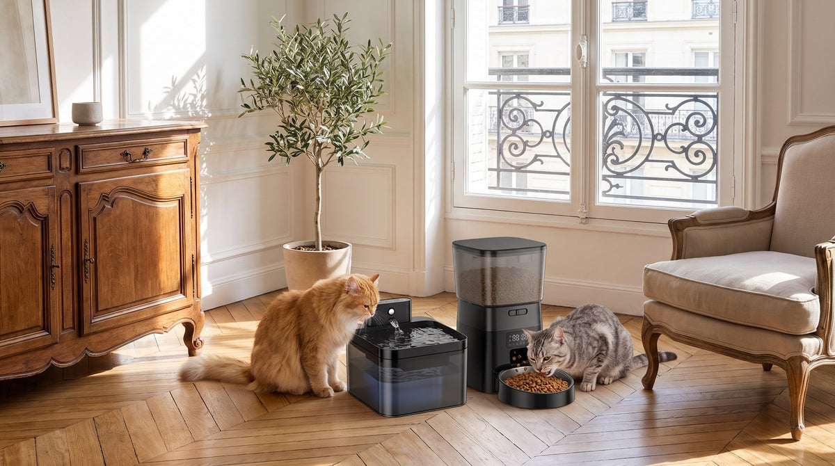 Distributeur de croquettes automatique Chatonome